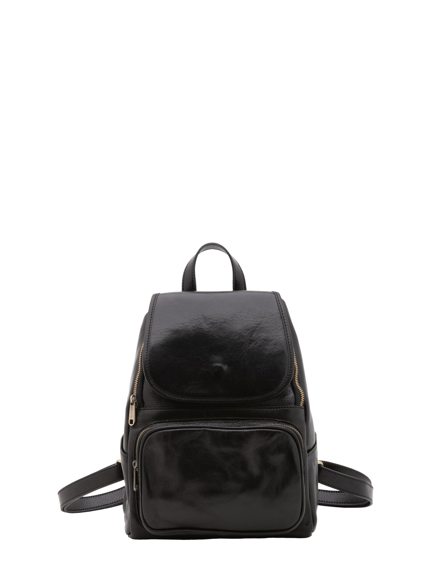 Borsa a spalla da donna Vera pelle 5534-Nero I Fratelli