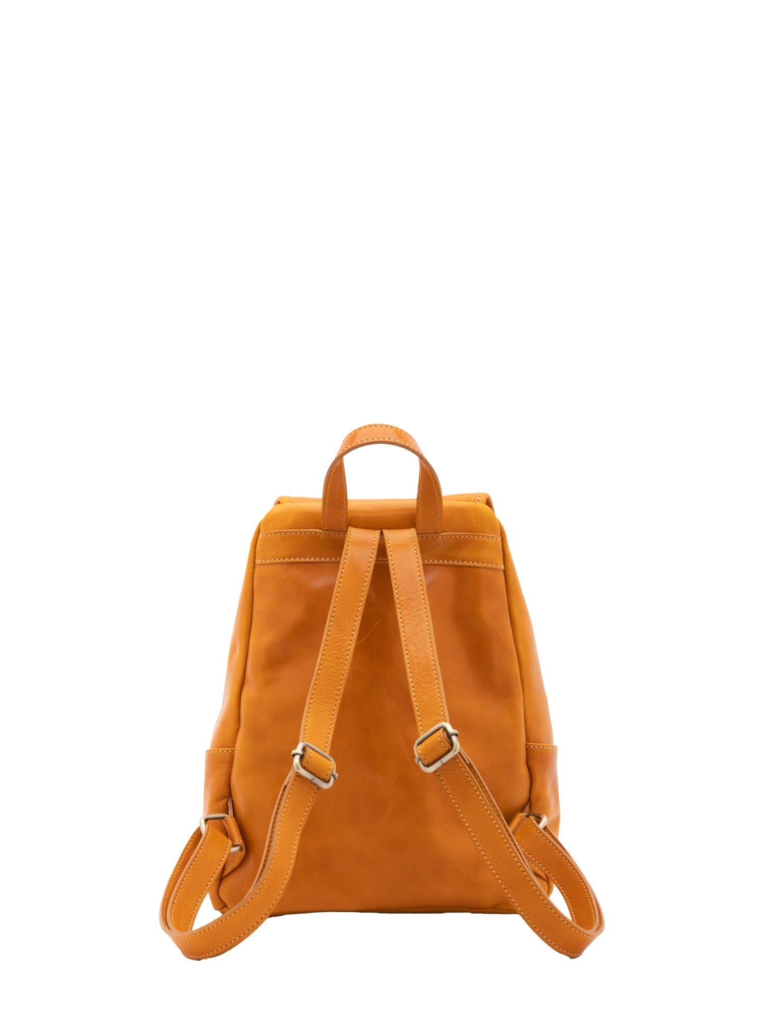 Borsa a spalla da donna Vera pelle 5534-Senape I Fratelli