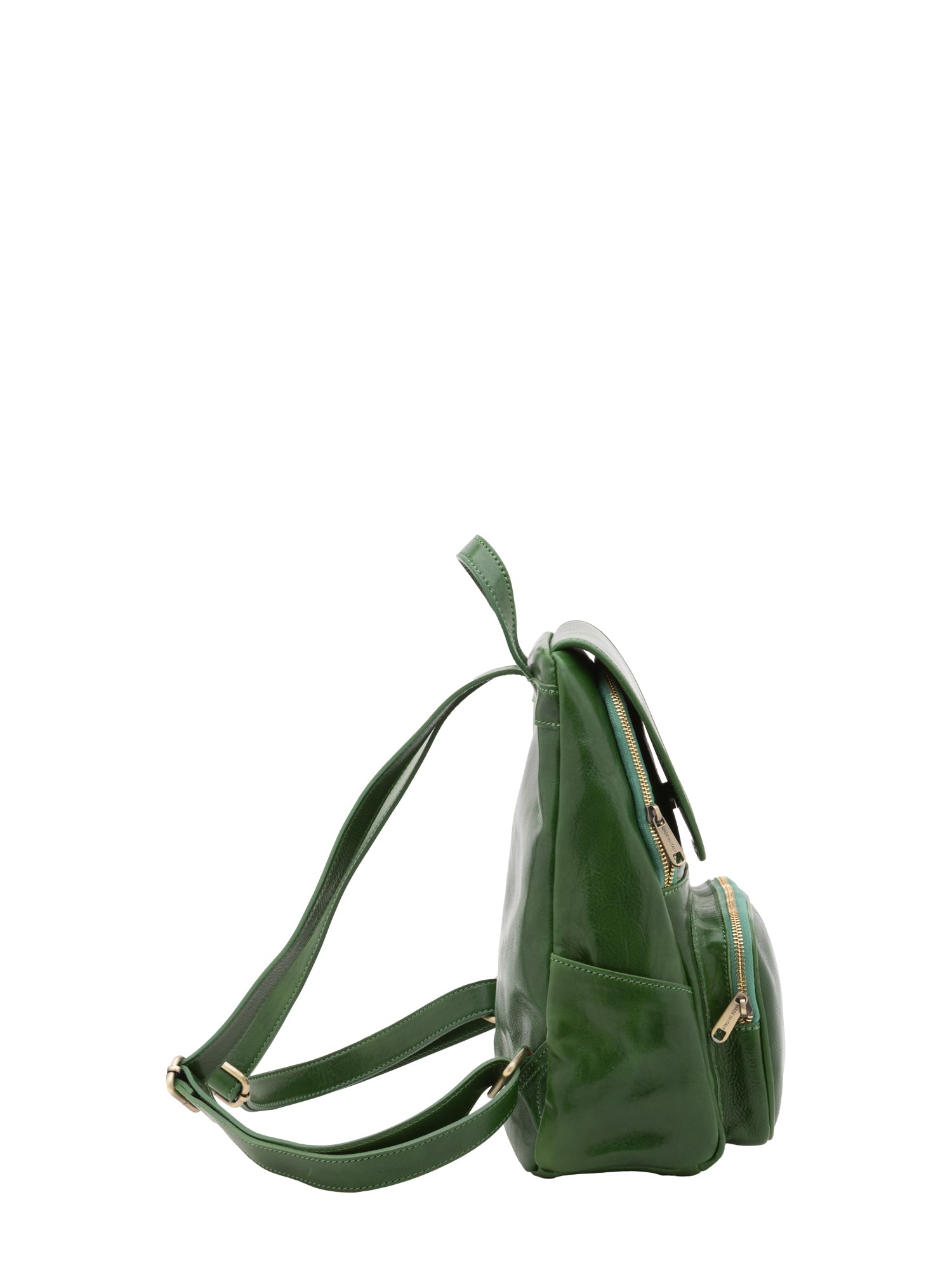 Borsa a spalla da donna Vera pelle 5534-Verde I Fratelli