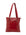 Borsa a spalla da donna 100% pelle 5536-Rosso I Fratelli