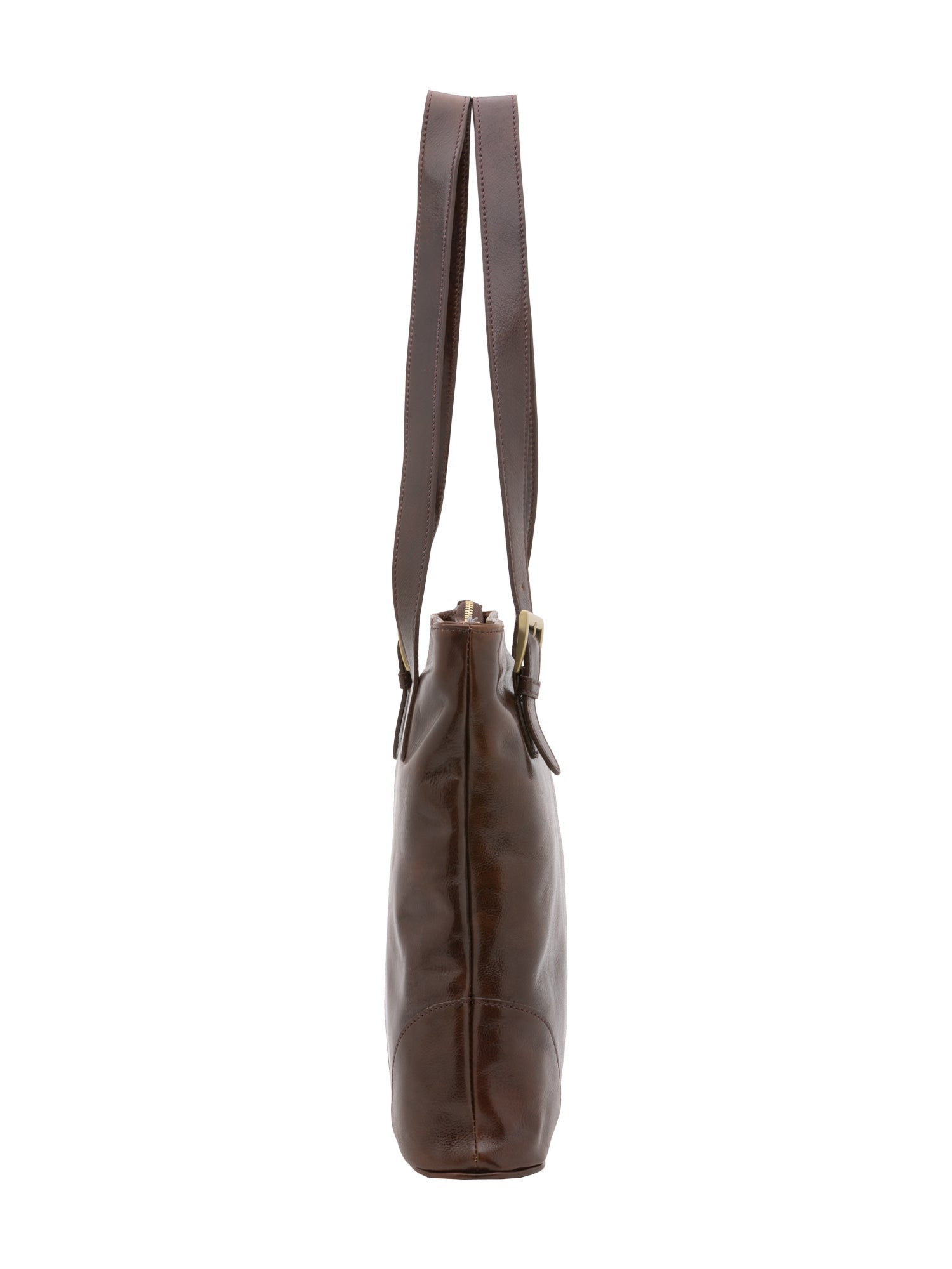 Borsa a spalla da donna 100% pelle 5536-Tmoro I Fratelli