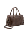 Borsa a bauletto da donna 100% pelle 5538-Tmoro I Fratelli