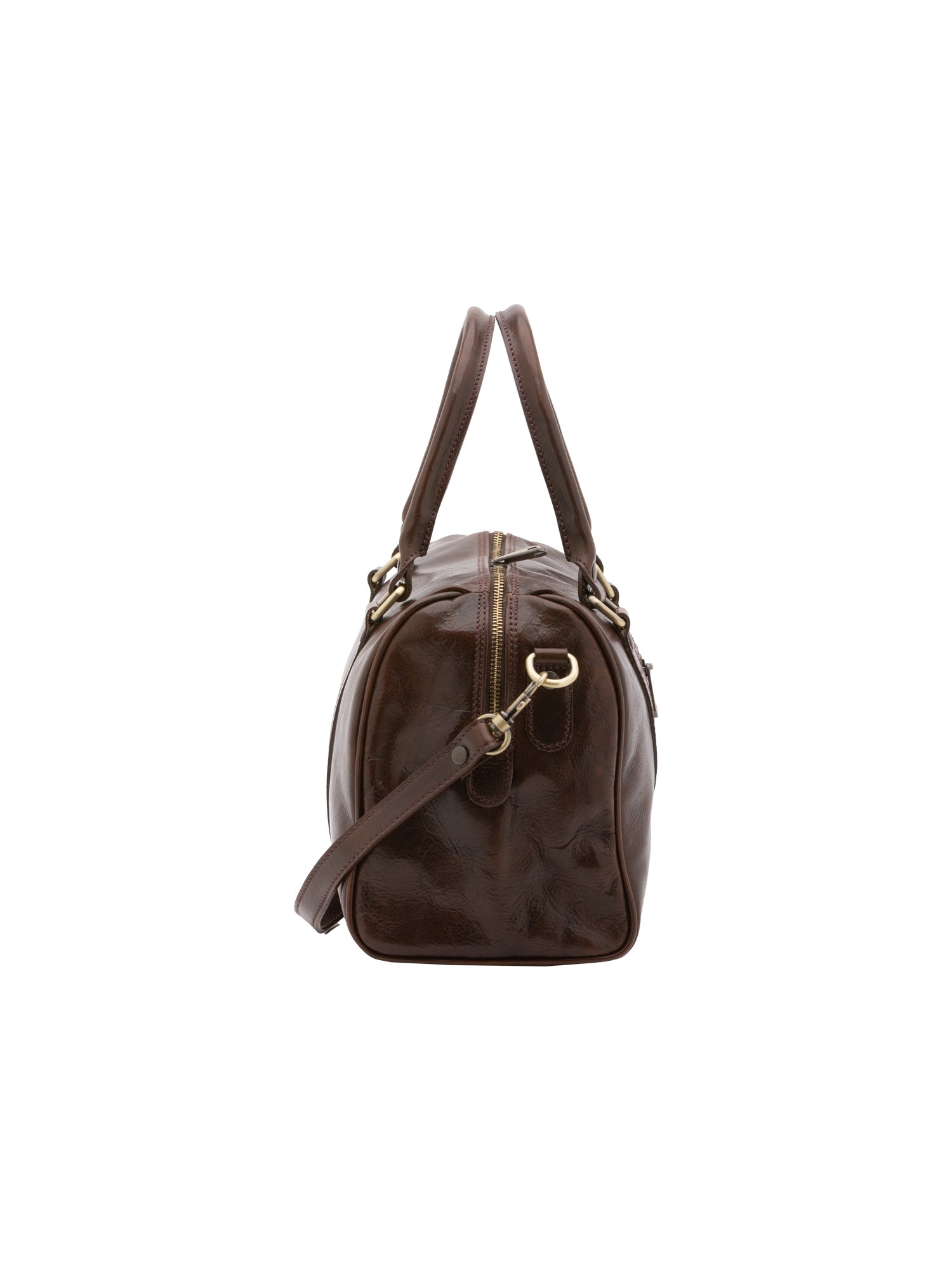 Borsa a bauletto da donna 100% pelle 5538-Tmoro I Fratelli