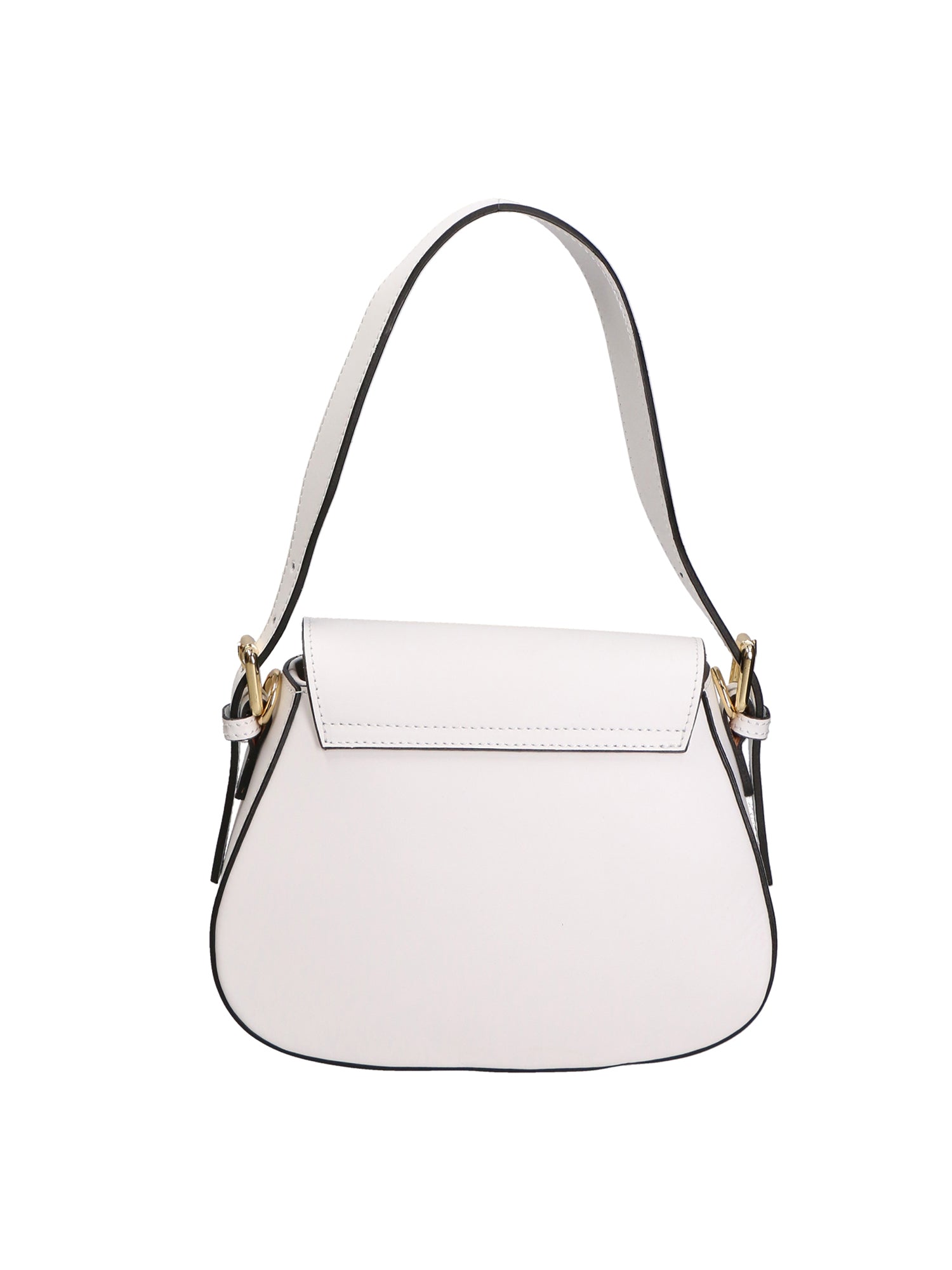 Giulia Borsa a spalla da donna Vera pelle 05958-L101 BIANCO Chiara Ferretti