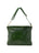 Borsa a spalla da donna 100% pelle 5540-Verde I Fratelli