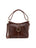 Borsa a spalla da donna 100% pelle 5541-Marrone I Fratelli