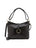Borsa a spalla da donna 100% pelle 5541-Nero I Fratelli