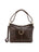 Borsa a spalla da donna 100% pelle 5541-Tmoro I Fratelli