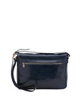 Borsa a tracolla uomo in vera pelle Made in Italy 5544-Blu I Fratelli