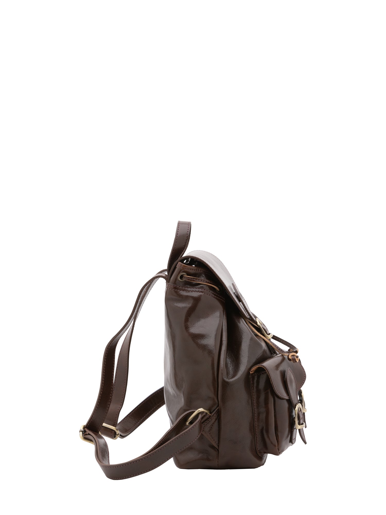 Borsa a spalla da donna Vera pelle 5546-Tmoro I Fratelli