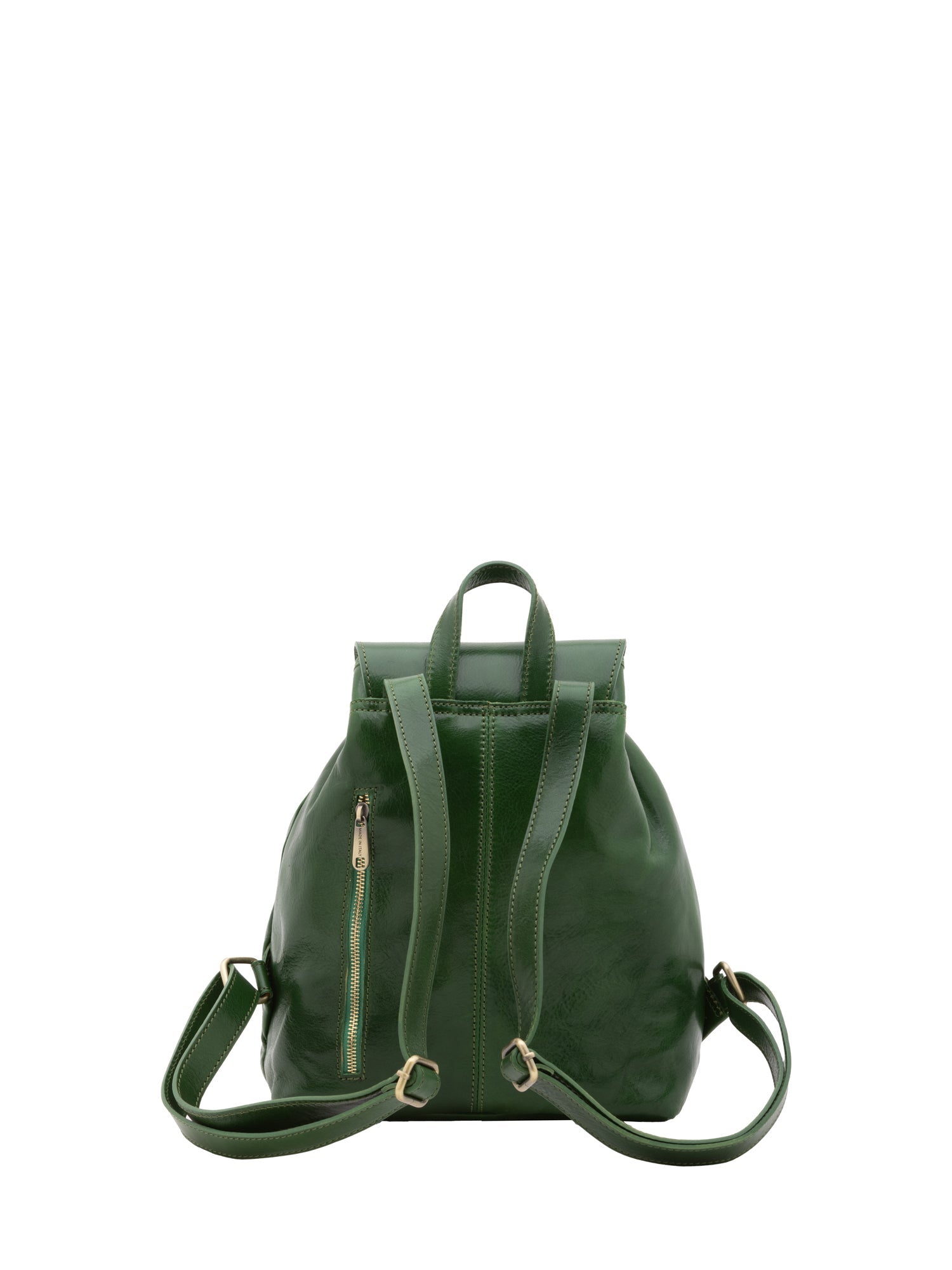 Borsa a spalla da donna Vera pelle 5546-Verde I Fratelli