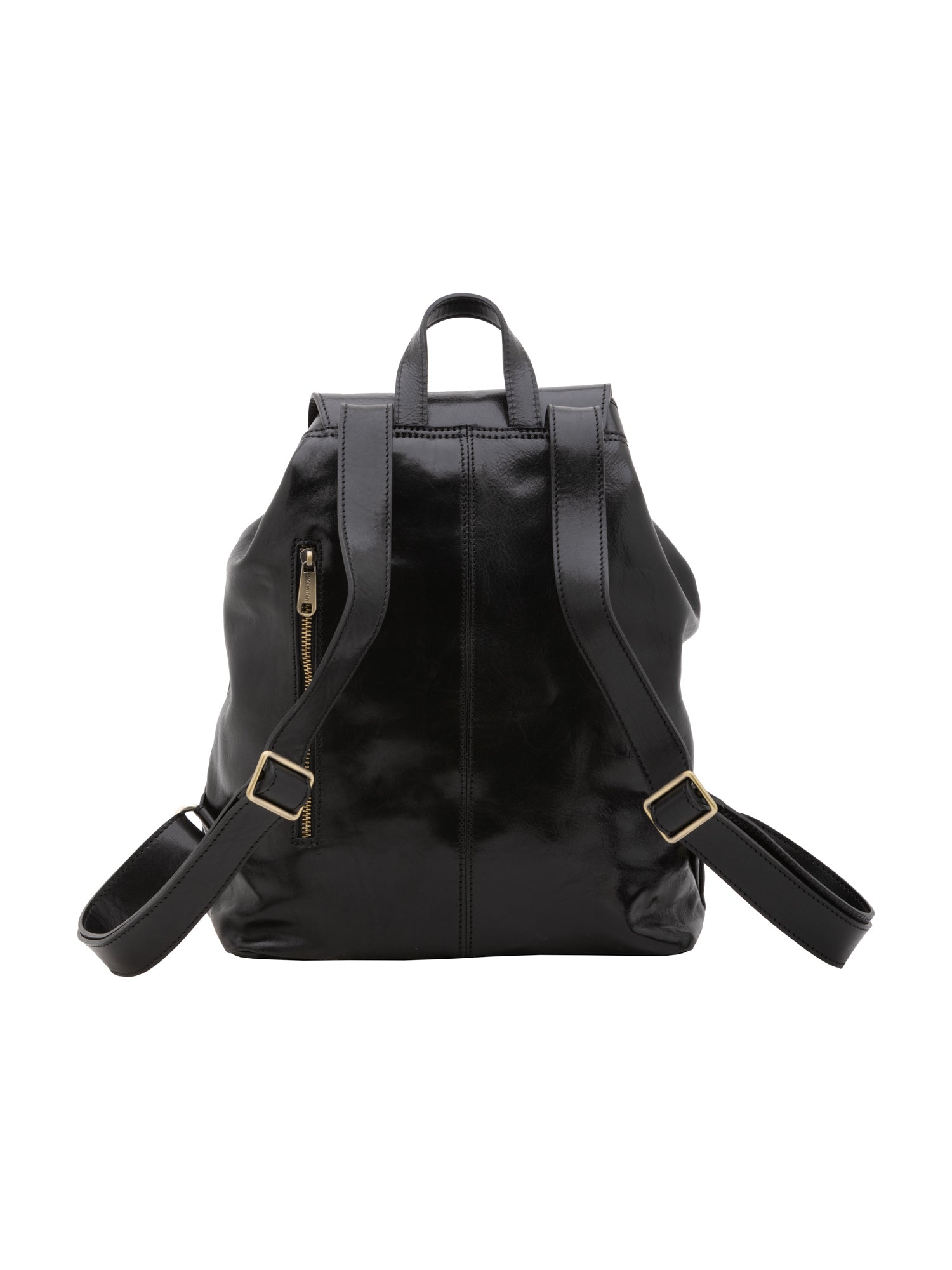 Borsa a spalla da donna Vera pelle 5547-Nero I Fratelli