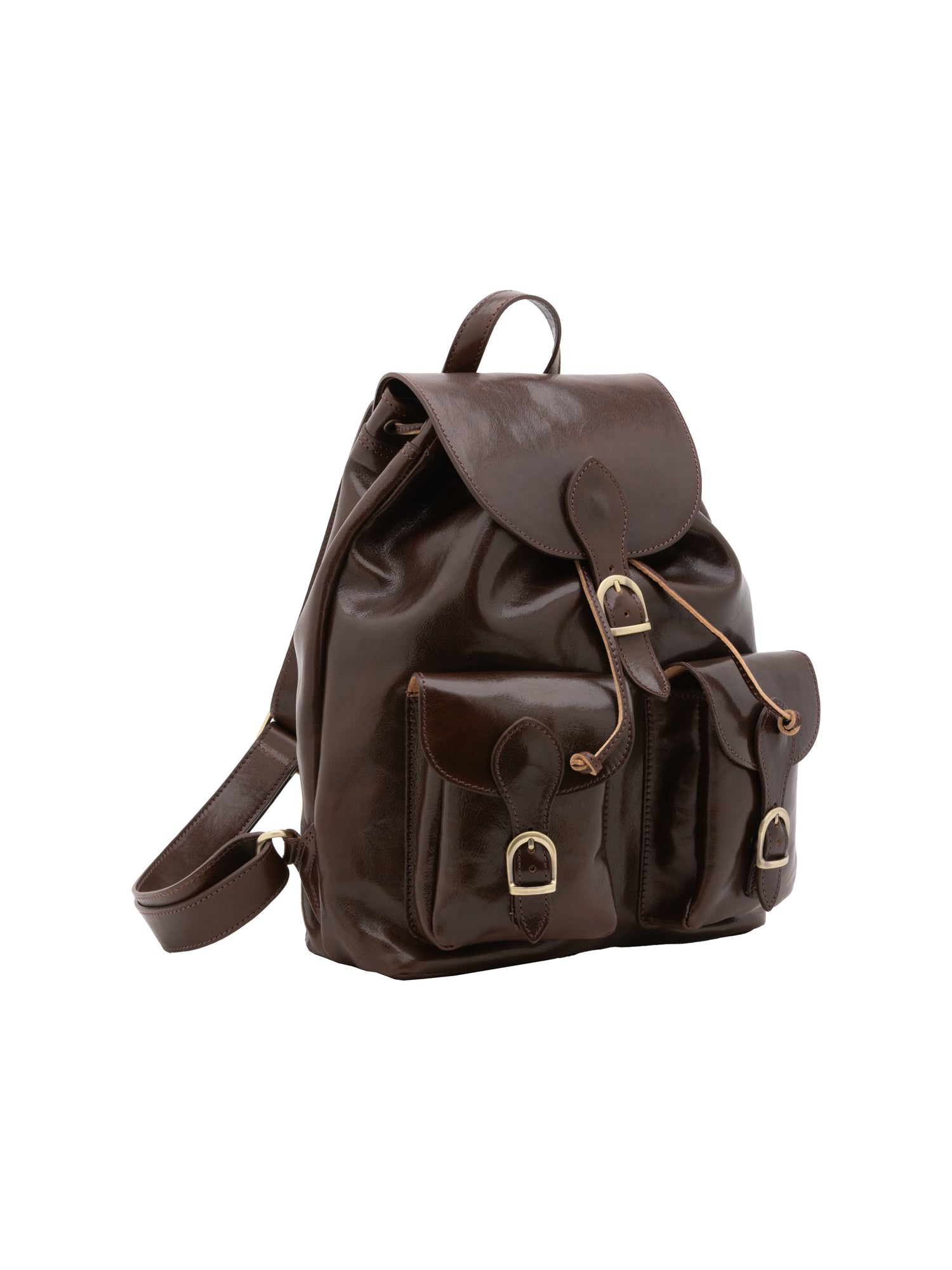 Borsa a spalla da donna Vera pelle 5547-Tmoro I Fratelli