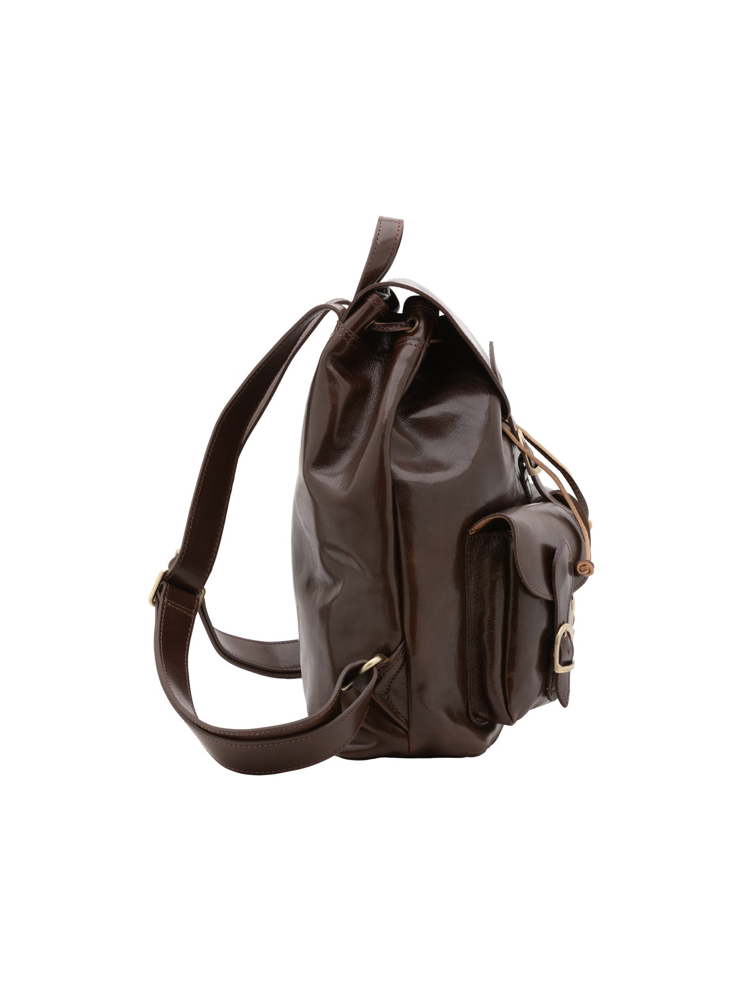 Borsa a spalla da donna Vera pelle 5547-Tmoro I Fratelli