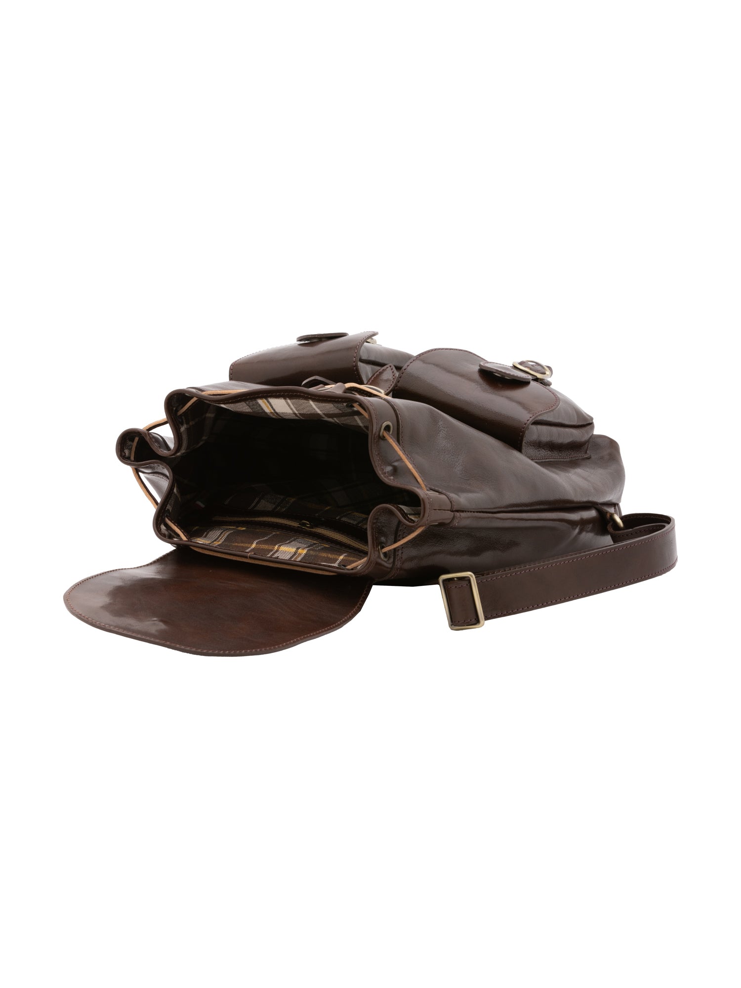 Borsa a spalla da donna Vera pelle 5547-Tmoro I Fratelli