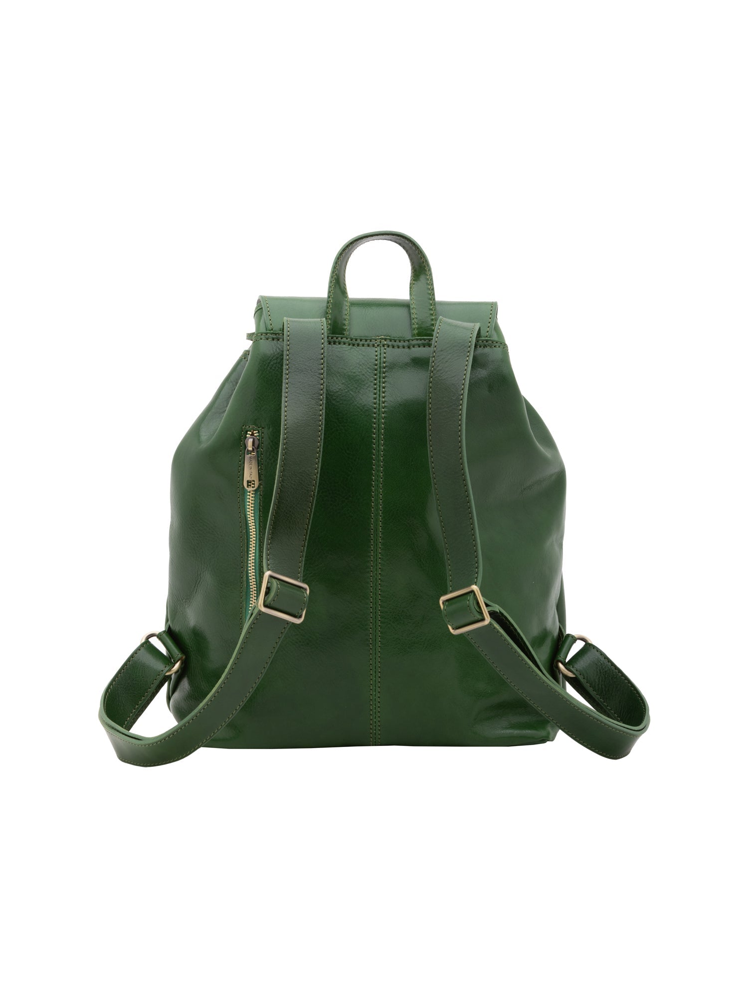 Borsa a spalla da donna Vera pelle 5547-Verde I Fratelli