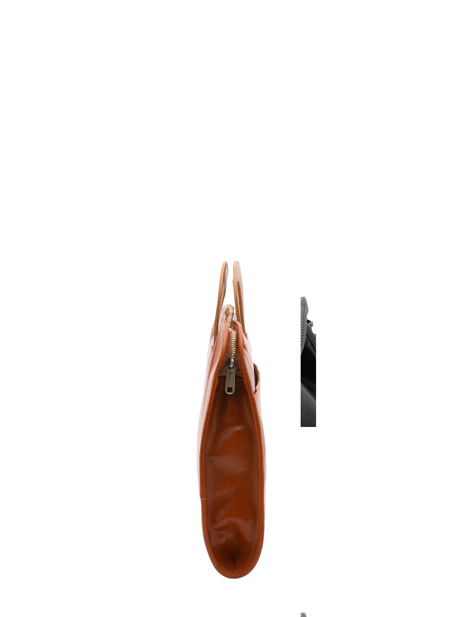 Borsa da lavoro uomo in vera pelle 100% Made in Italy 5549-Cognac I Fratelli