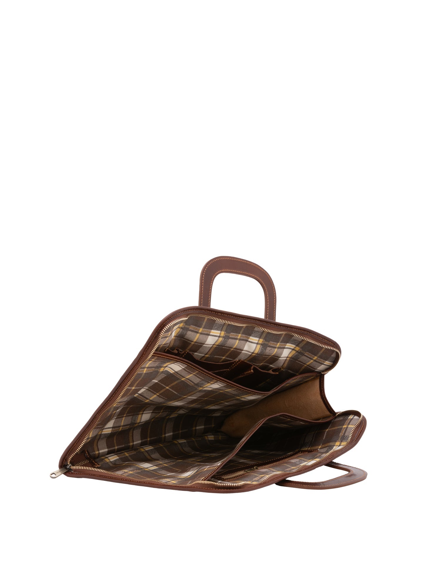 Borsa da lavoro uomo in vera pelle 100% Made in Italy 5549-Marrone I Fratelli