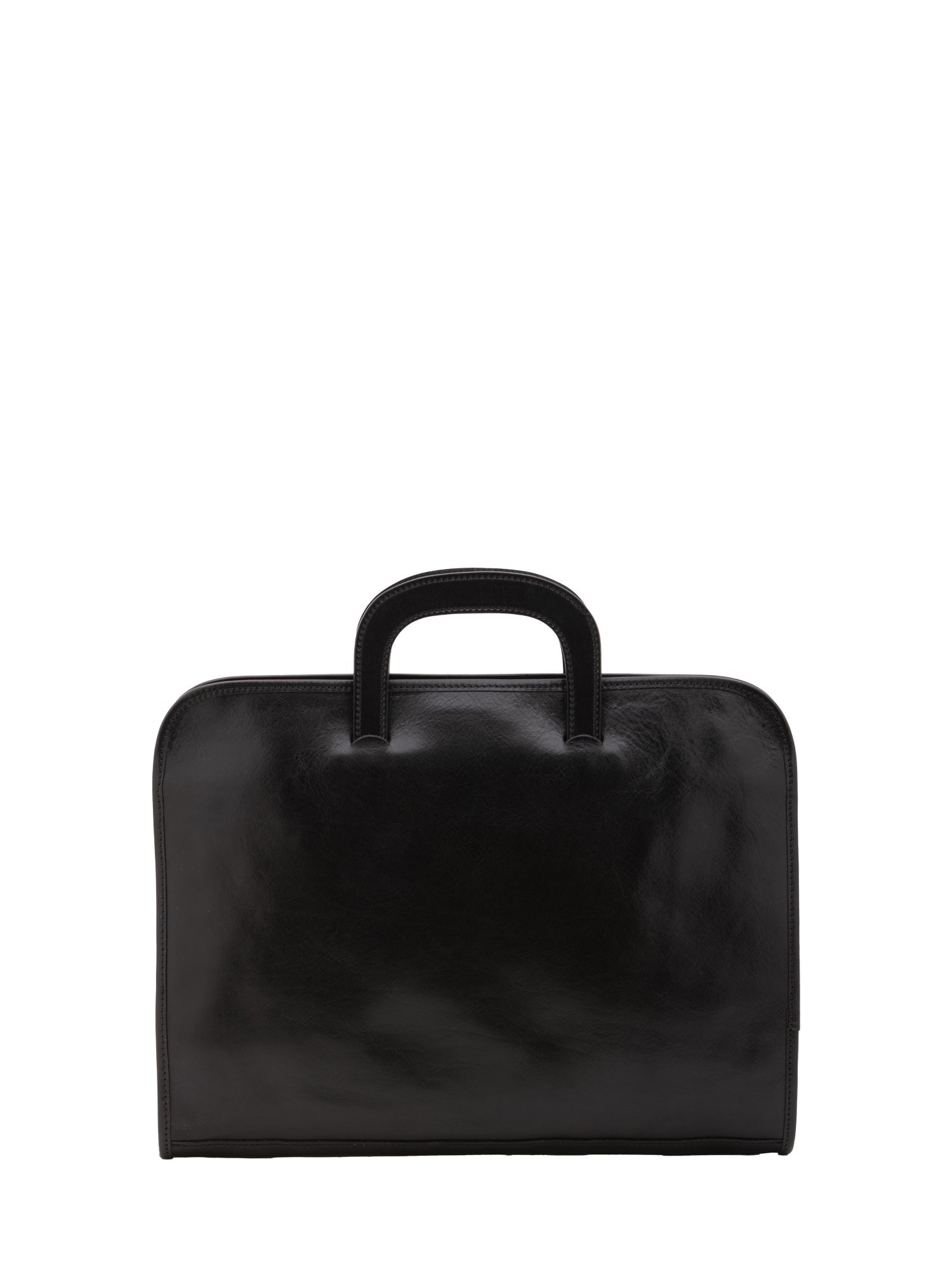 Borsa da lavoro uomo in vera pelle 100% Made in Italy 5549-Nero I Fratelli