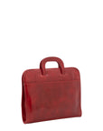 Borsa da lavoro uomo in vera pelle 100% Made in Italy 5549-Rosso I Fratelli