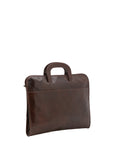 Borsa da lavoro uomo in vera pelle 100% Made in Italy 5549-Tmoro I Fratelli