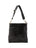 Borsa a spalla da donna 100% pelle 5553-Nero I Fratelli