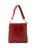 Borsa a spalla da donna 100% pelle 5553-Rosso I Fratelli