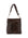 Borsa a spalla da donna 100% pelle 5553-Tmoro I Fratelli