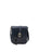 Borsa a tracolla da uomo in vera pelle Made in Italy 5554-Blu I Fratelli