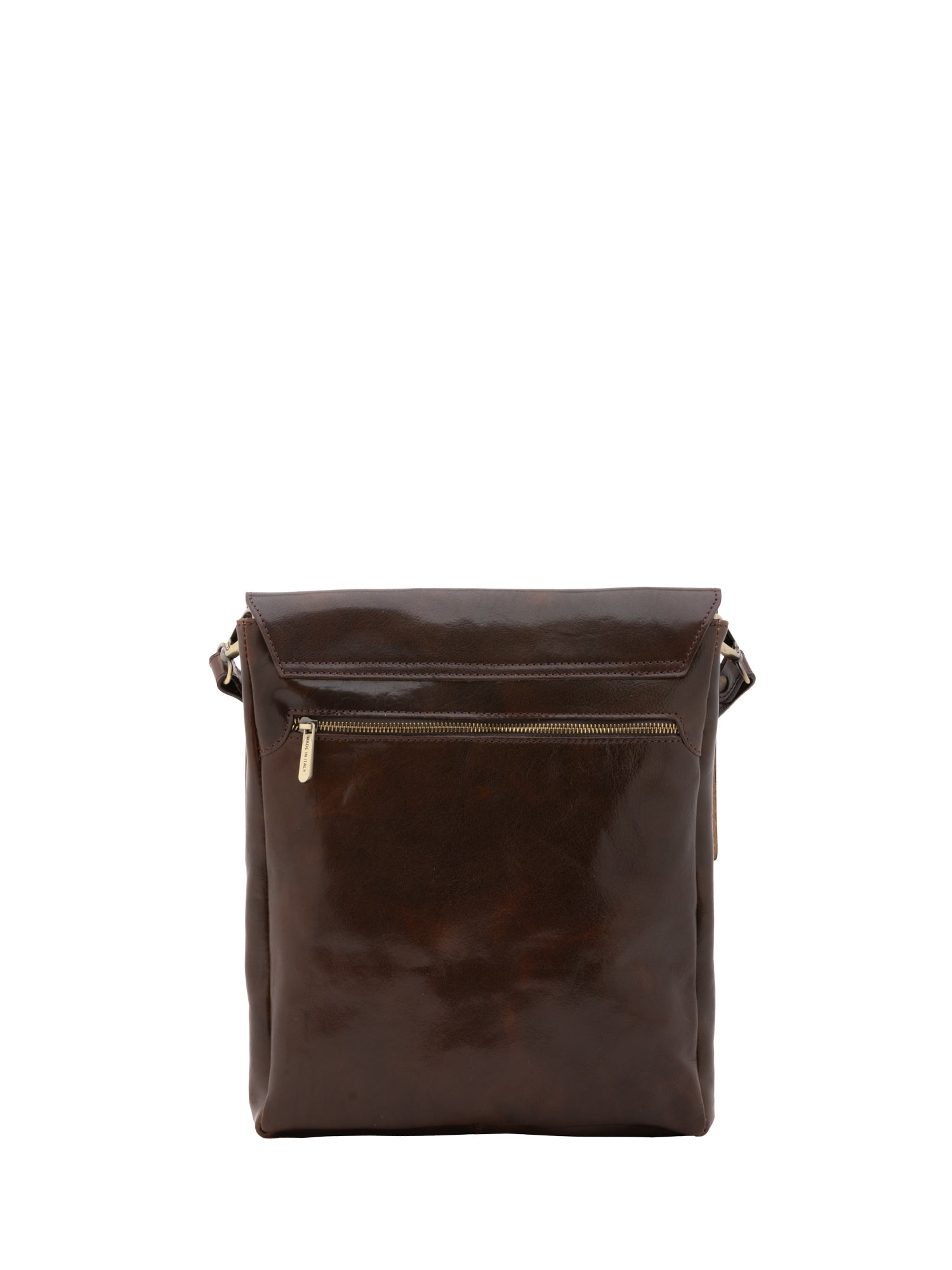 Borsa a tracolla uomo in vera pelle Made in Italy 5555-Tmoro I Fratelli