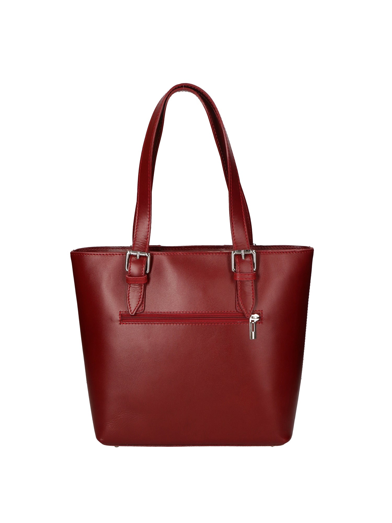 Farah Borsa a mano da donna 100% pelle 9055-ROSSO Chiara Ferretti