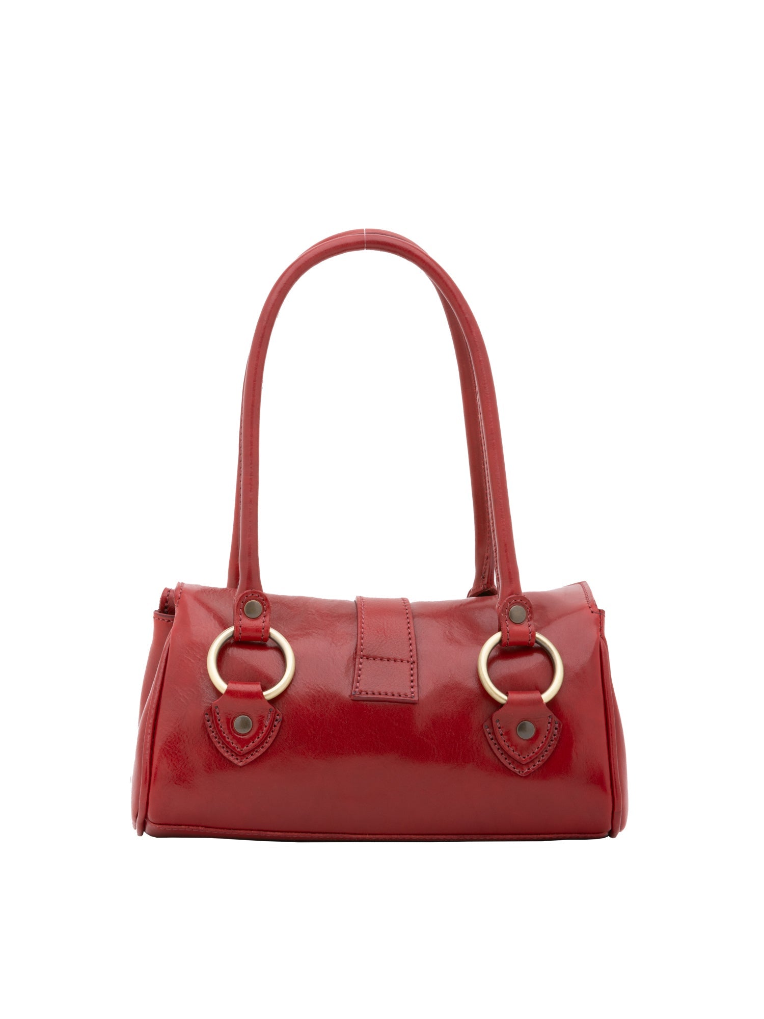 Borsa a mano da donna 100% pelle 5559-Rosso I Fratelli