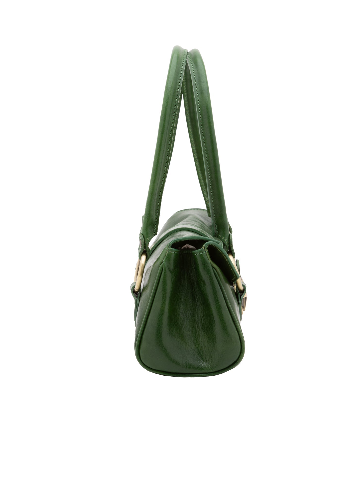 Borsa a mano da donna 100% pelle 5559-Verde I Fratelli