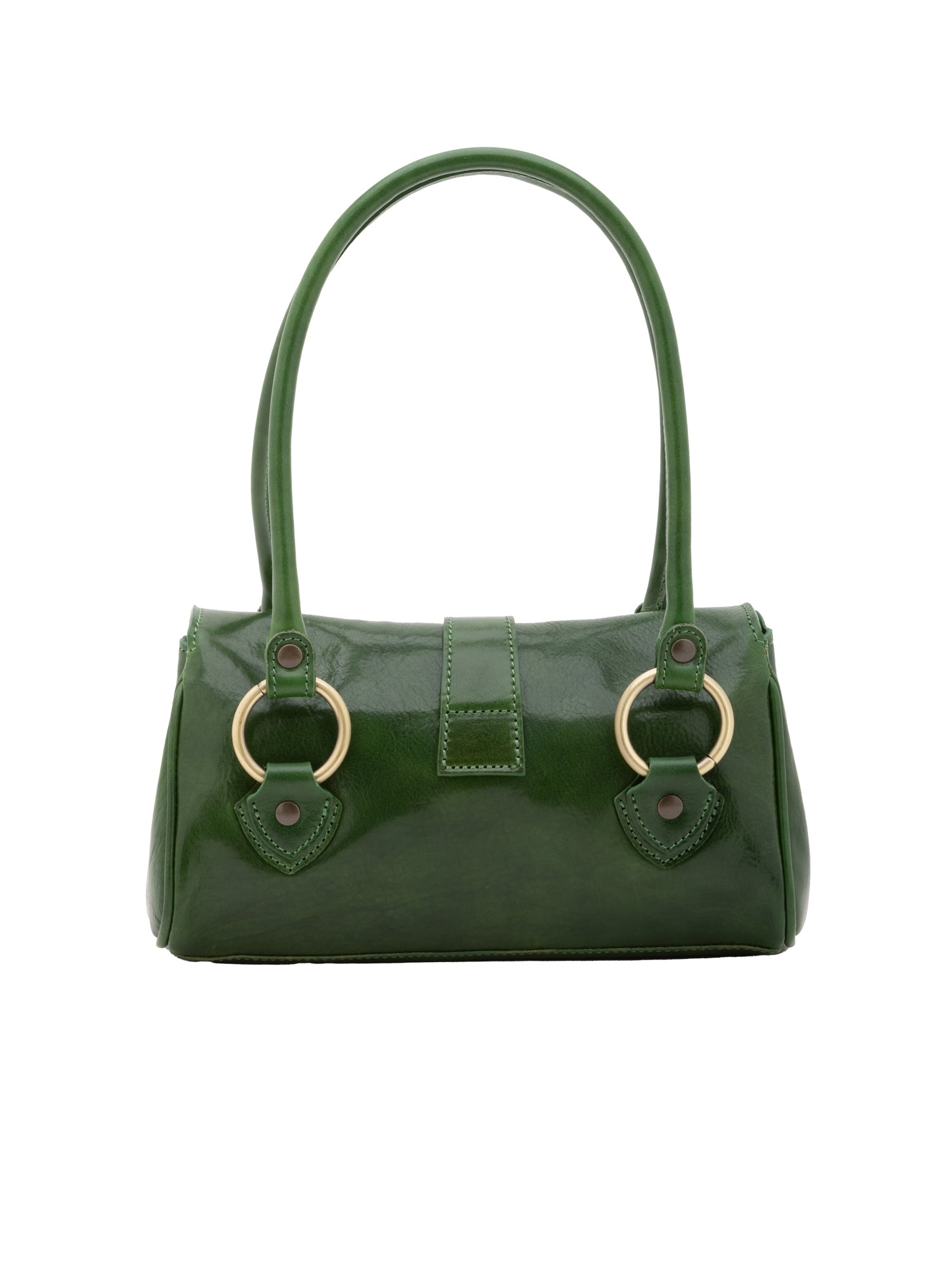 Borsa a mano da donna 100% pelle 5559-Verde I Fratelli