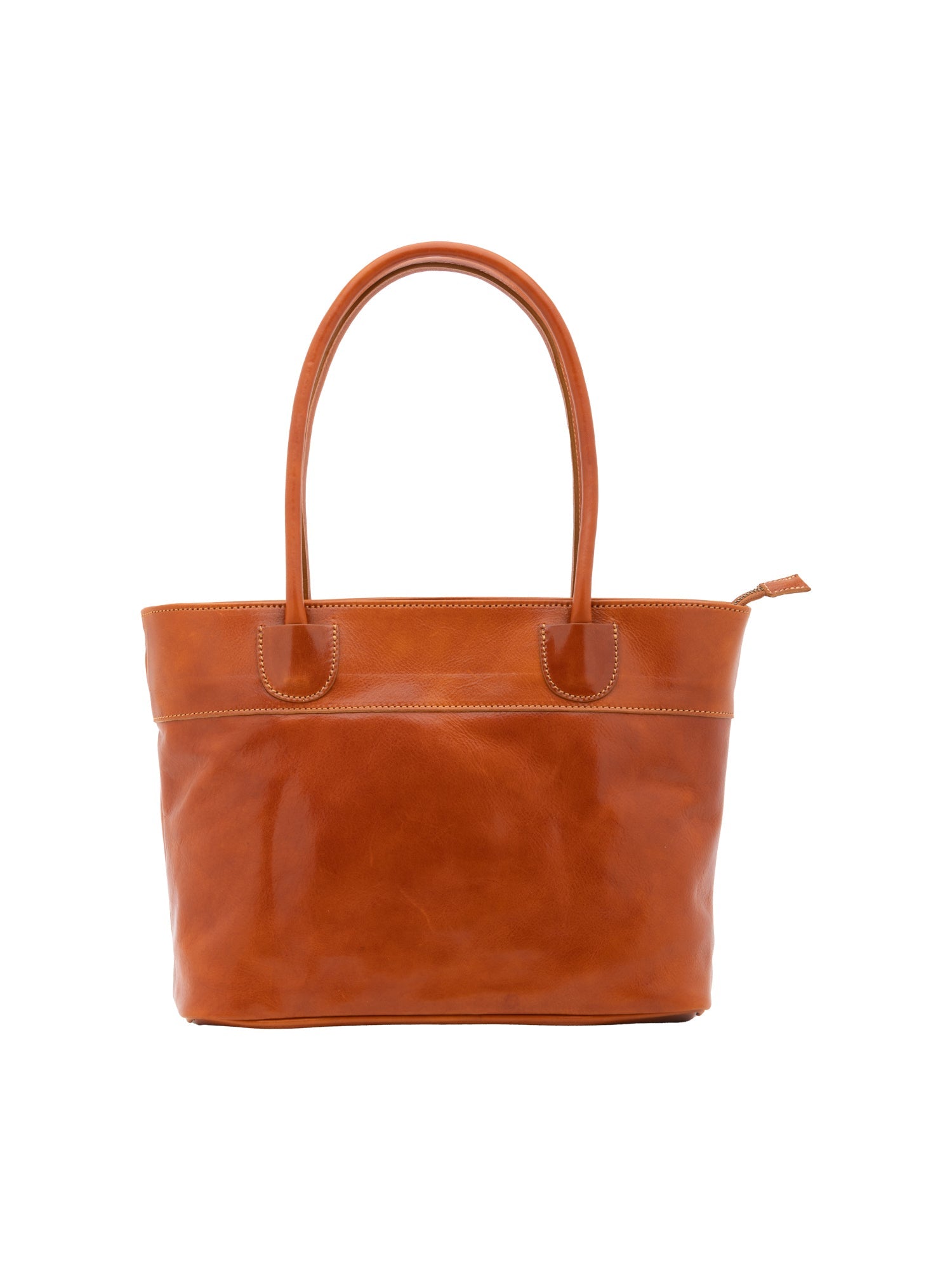 Borsa a tracolla da uomo in vera pelle 100% pelle 5562-Cognac I Fratelli