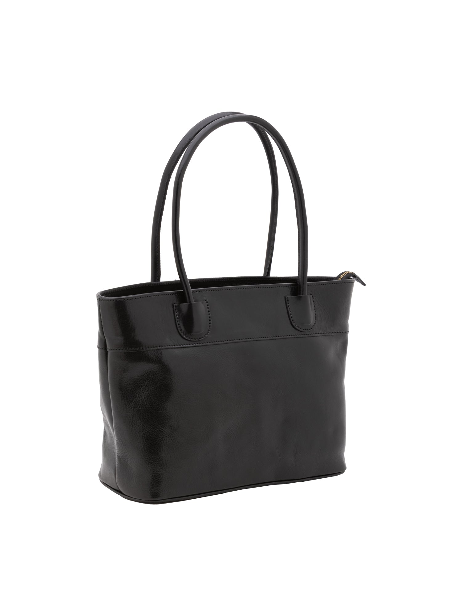 Borsa a tracolla da uomo in vera pelle 100% pelle 5562-Nero I Fratelli