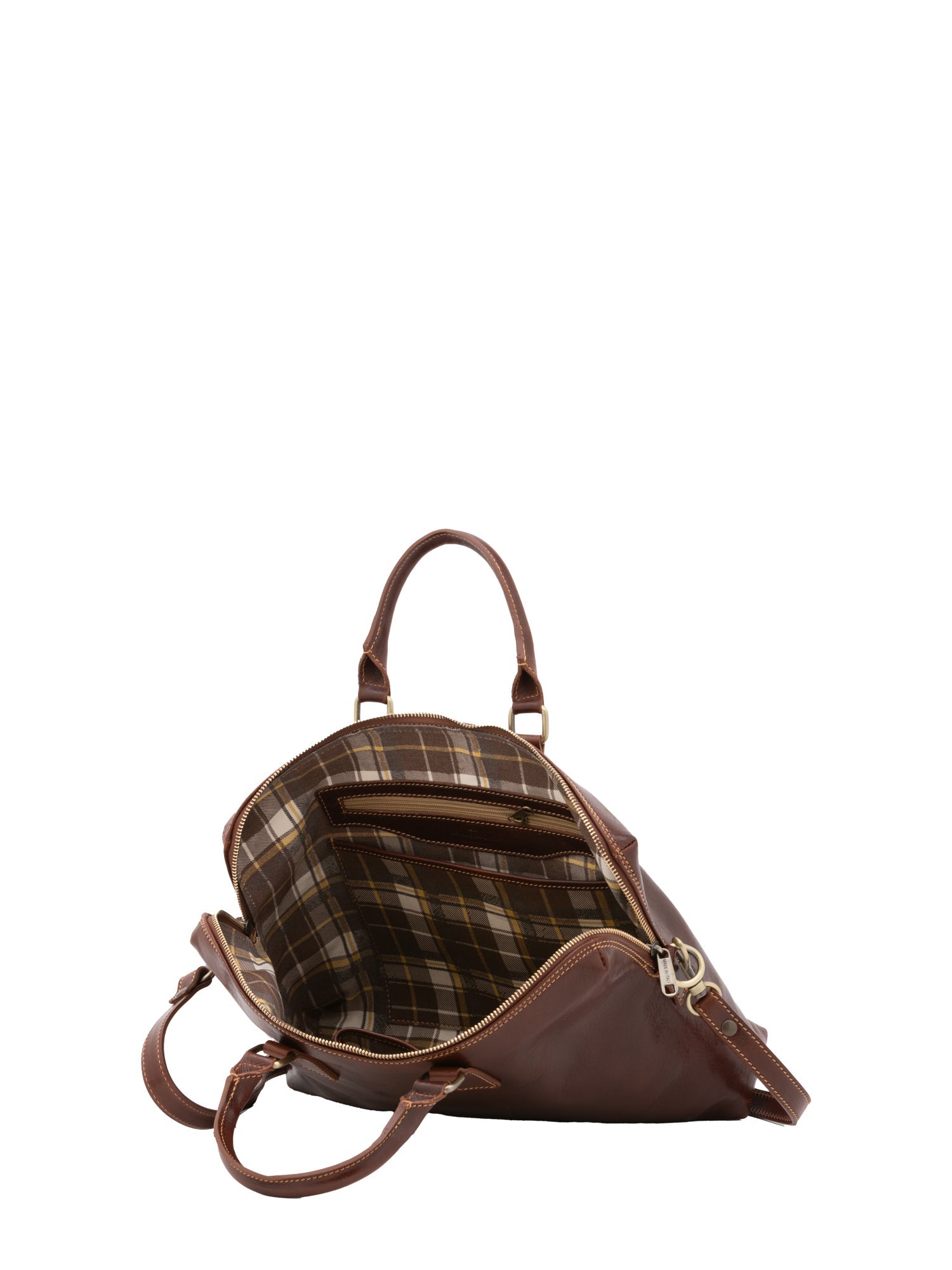 Borsa da lavoro uomo in vera pelle Made in Italy 5565-Marrone I Fratelli