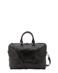 Borsa da lavoro uomo in vera pelle Made in Italy 5565-Nero I Fratelli