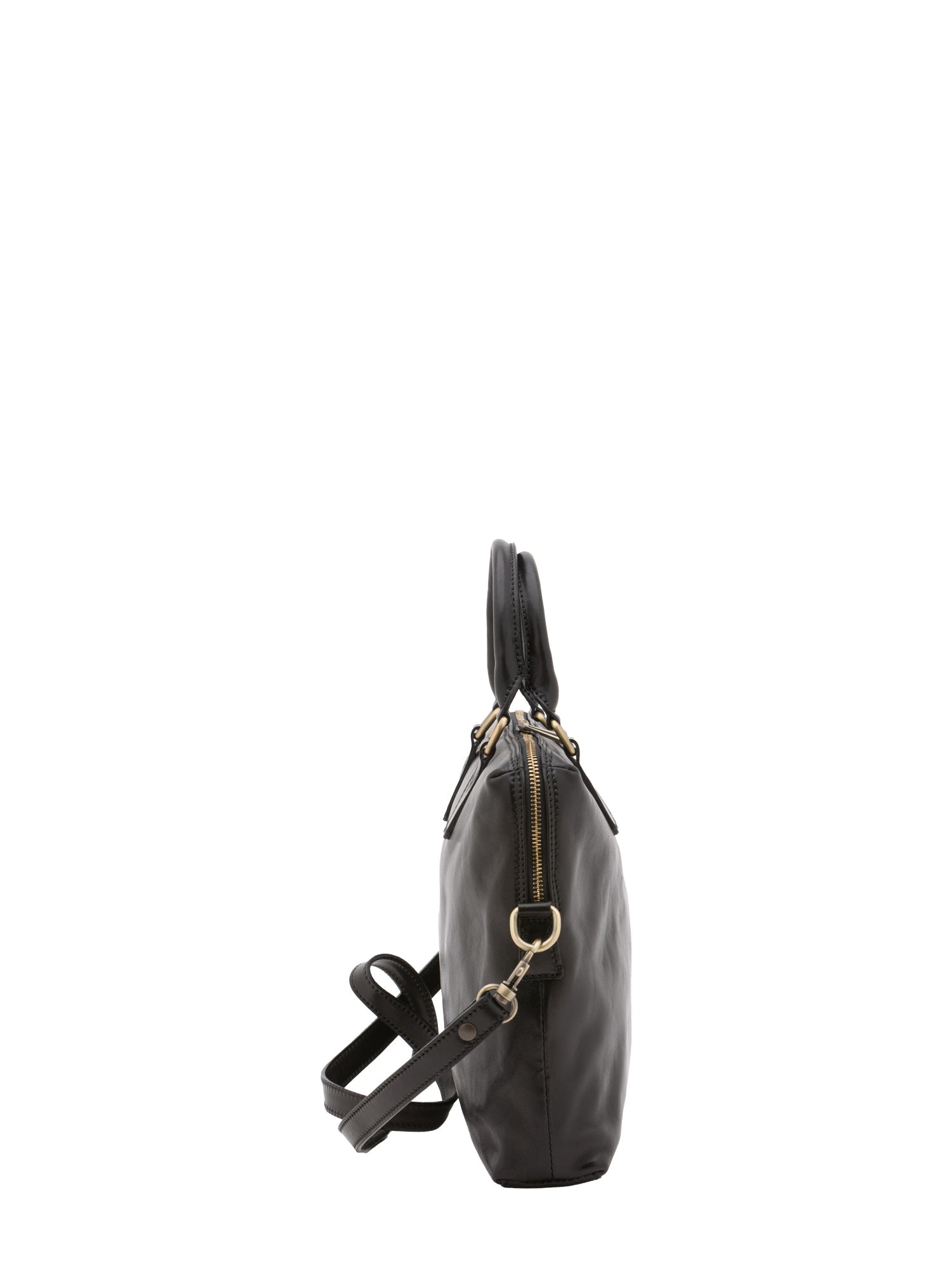 Borsa da lavoro uomo in vera pelle Made in Italy 5565-Nero I Fratelli