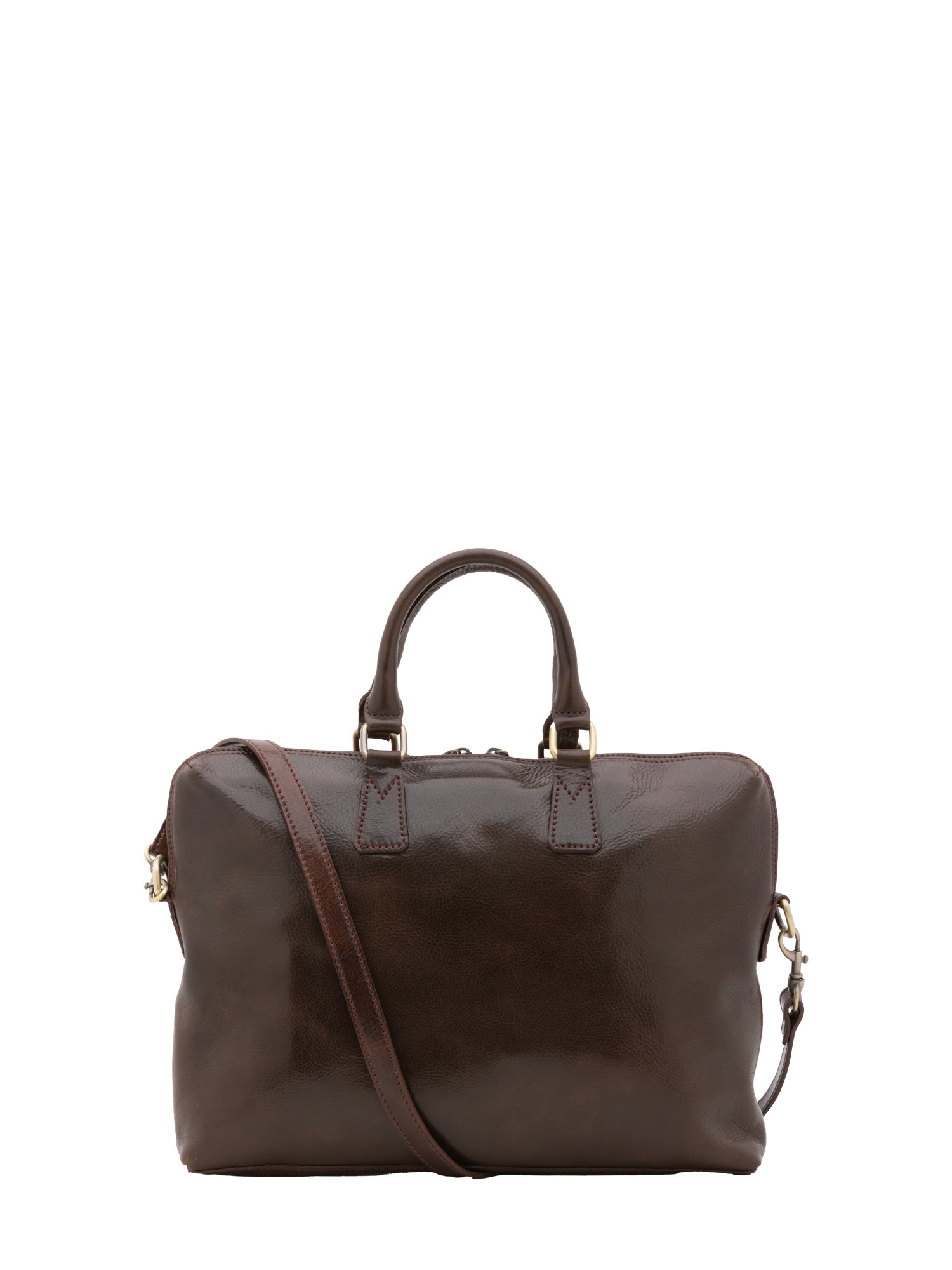 Borsa da lavoro uomo in vera pelle Made in Italy 5565-Tmoro I Fratelli