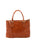 Borsa a tracolla da donna 100% pelle 5566-Cognac I Fratelli