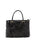 Borsa a tracolla da donna 100% pelle 5566-Nero I Fratelli