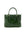 Borsa a tracolla da donna 100% pelle 5566-Verde I Fratelli