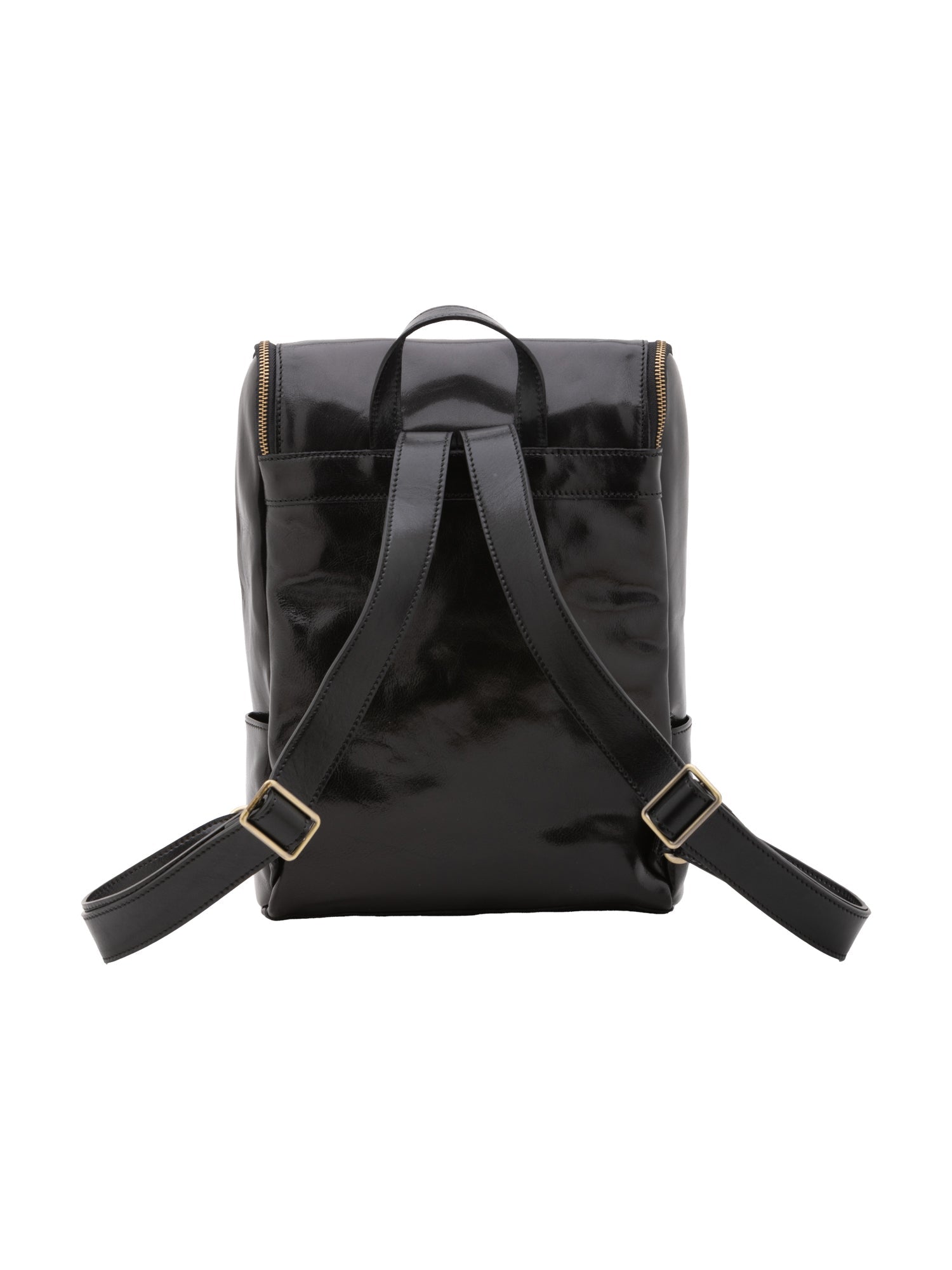 Borsa a spalla da donna Vera pelle 5567-Nero I Fratelli