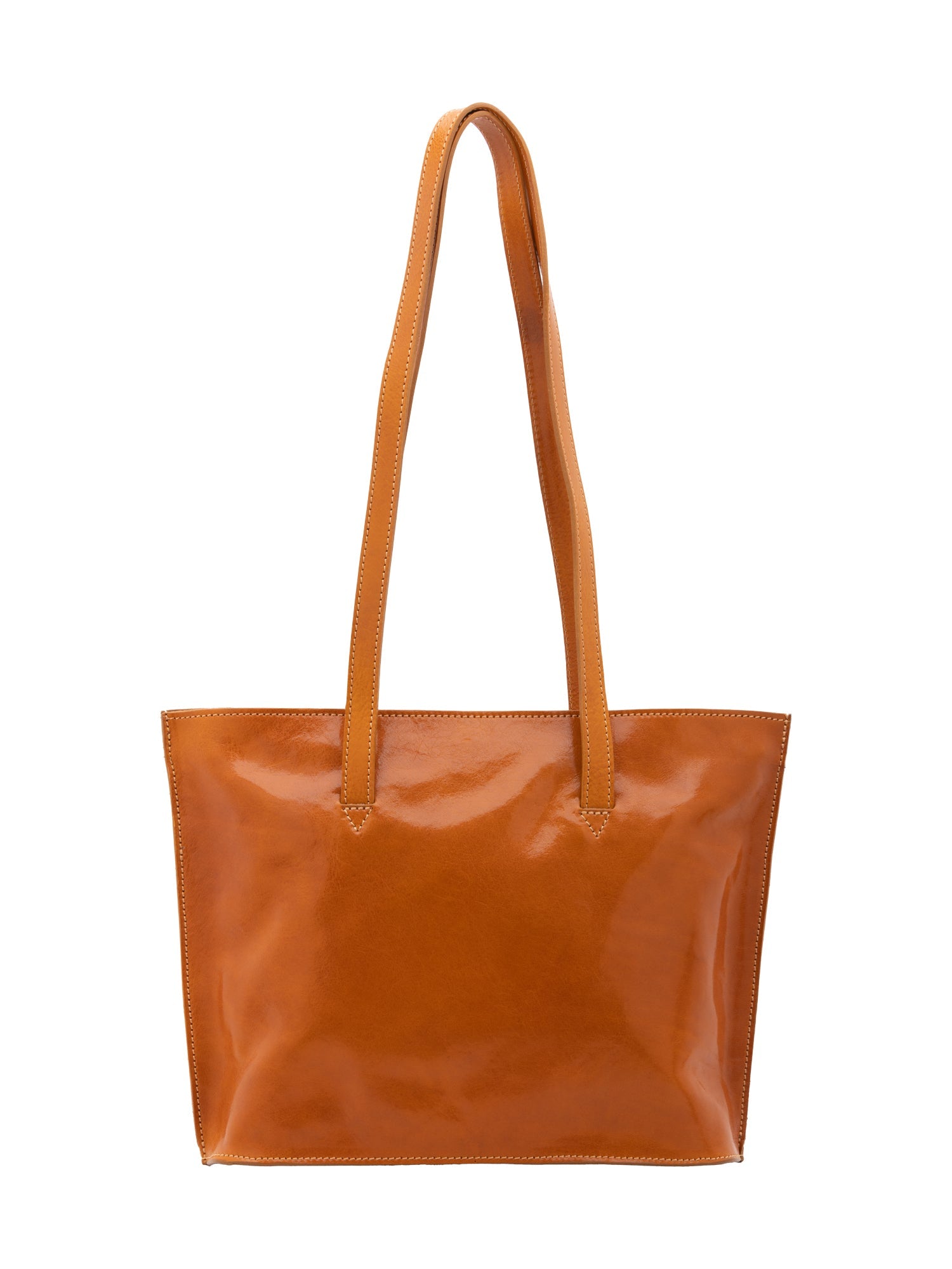 Borsa a spalla da donna 100% pelle 5572-Senape I Fratelli
