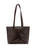 Borsa a spalla da donna 100% pelle 5572-Tmoro I Fratelli