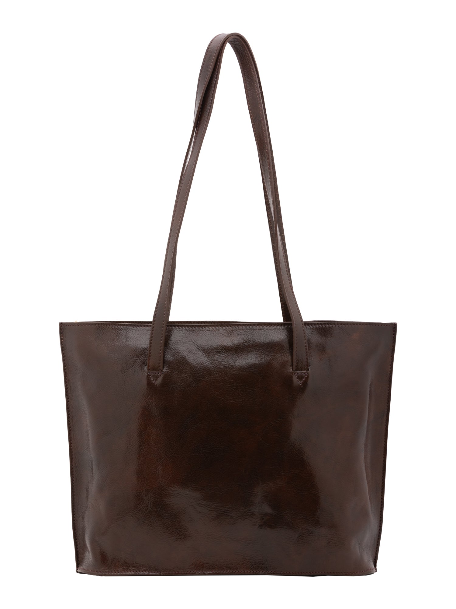 Borsa a spalla da donna 100% pelle 5573-Tmoro I Fratelli