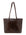 Borsa a spalla da donna 100% pelle 5573-Tmoro I Fratelli