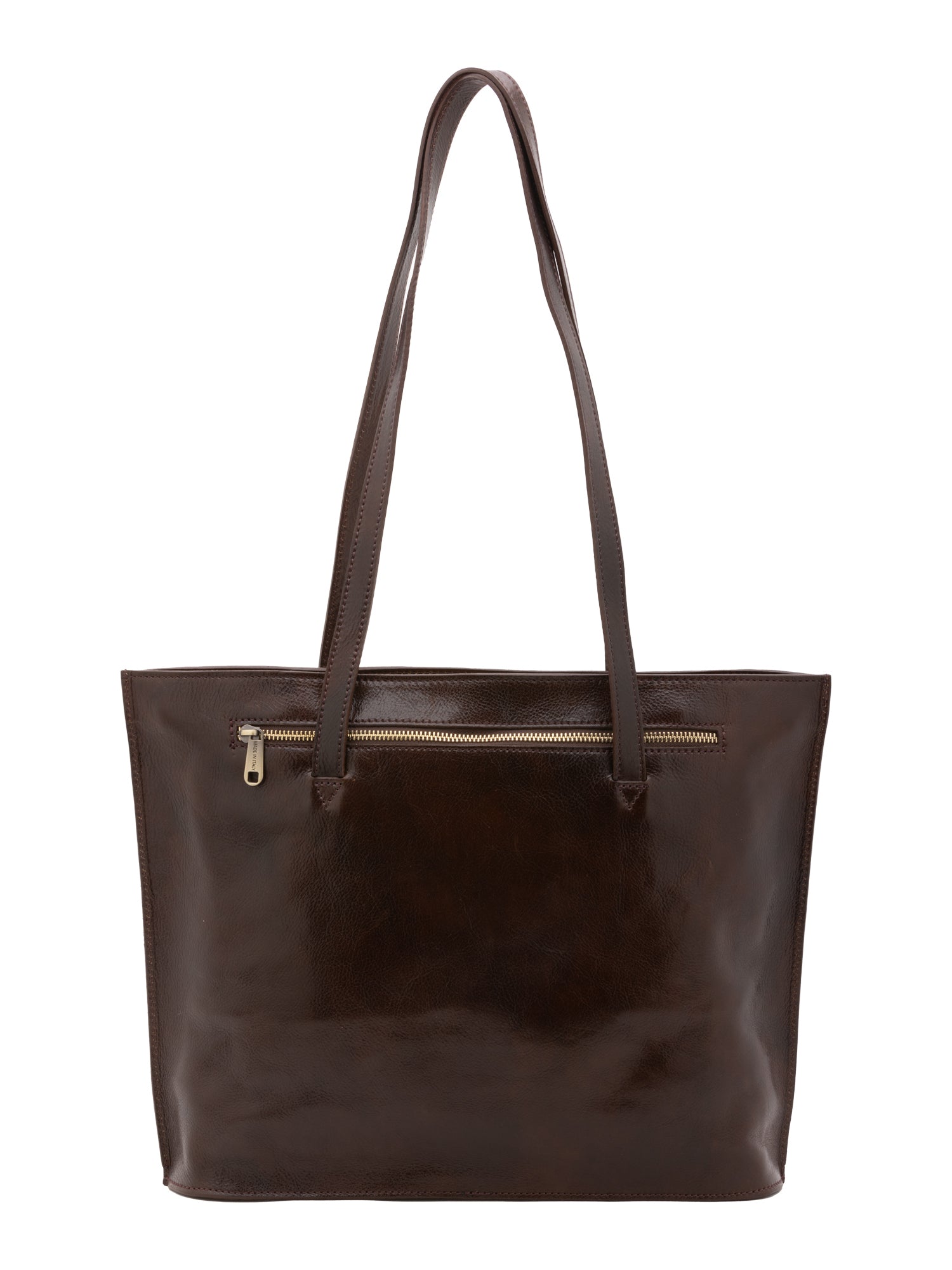 Borsa a spalla da donna 100% pelle 5573-Tmoro I Fratelli