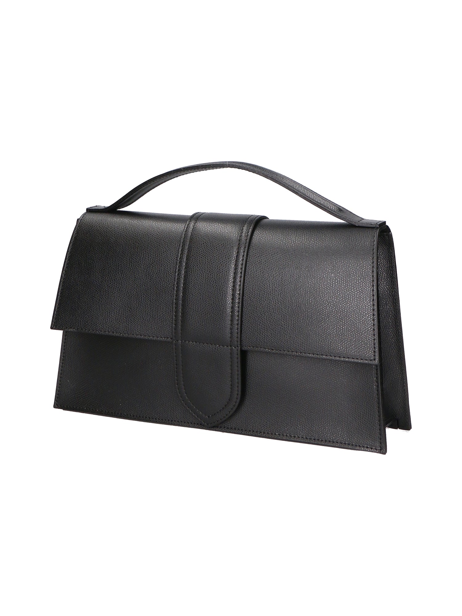 Lina Borsa a mano da donna Vera pelle 06517-NERO Chiara Ferretti
